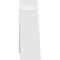 Ekena Millwork Archdale Architectural Grade PVC Gable Bracket, 60"W x 12 1/2"H x 4"D x 6"F, 5/12 Pitch GBP060X13X0406ARC00 - alternate 5